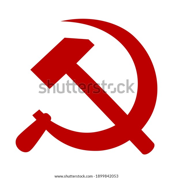 Hammer Sickle High Quality Vector Illustration Stock Vector (Royalty ...