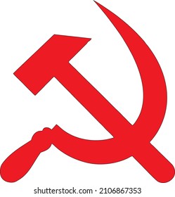 hammer and sickle soviet badge