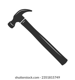 Hammer Silhouette Vector, Hammer Vector, Hammer illustration, Carpenter Vector, Mechanic silhouette, Mechanic Tools, Carpenter tools, Worker elements, Labor equipment, Labor Day, Worker day