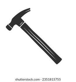 Hammer Silhouette Vector, Hammer Vector, Hammer illustration, Carpenter Vector, Mechanic silhouette, Mechanic Tools, Carpenter tools, Worker elements, Labor equipment, Labor Day, Worker day