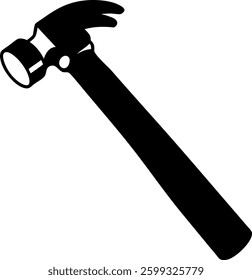 Hammer Silhouette Vector, Hammer , Hammer Vector illustration, Carpenter Vector illustration, Mechanic silhouette, Carpenter tools, Worker elements, Labor equipment, Mechanic Tools icon