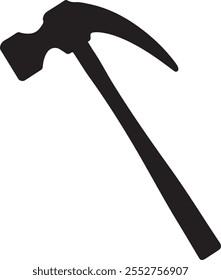 Hammer Silhouette Vektor, Vektor, Hammer Vektor, Hammer Illustration auf weißem Hintergrund 