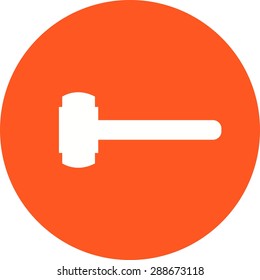 Hammer, sledge, sledgehammer icon vector image. Can also be used for construction, intertiors and building. Suitable for use on web apps, mobile apps and print media.