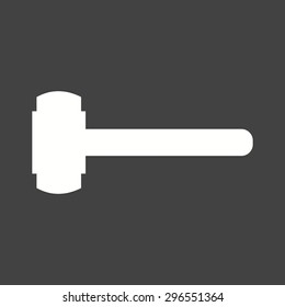 Hammer, sledge, sledgehammer icon vector image. Can also be used for construction, intertiors and building. Suitable for use on web apps, mobile apps and print media.