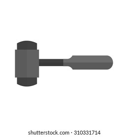 Hammer, sledge, sledgehammer icon vector image. Can also be used for construction, intertiors and building. Suitable for use on web apps, mobile apps and print media.