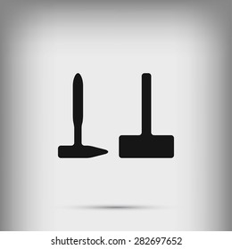Hammer and Sledgehammer icon