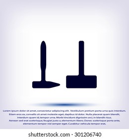 Hammer and Sledgehammer icon