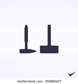 Hammer and Sledgehammer icon
