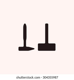 Hammer and Sledgehammer icon