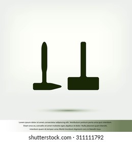 Hammer and Sledgehammer icon
