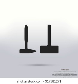Hammer and Sledgehammer icon