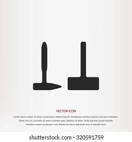 Hammer and Sledgehammer icon