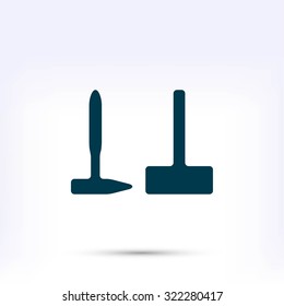 Hammer and Sledgehammer icon