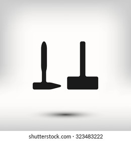 Hammer and Sledgehammer icon