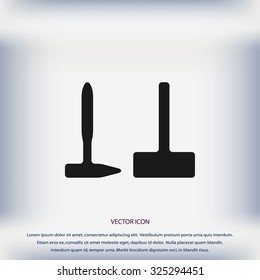 Hammer and Sledgehammer icon
