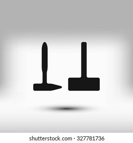 Hammer and Sledgehammer icon