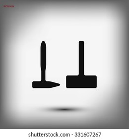 Hammer and Sledgehammer icon