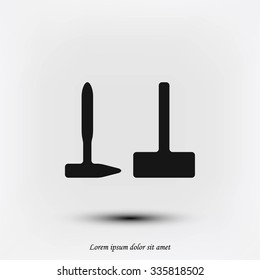 Hammer and Sledgehammer icon