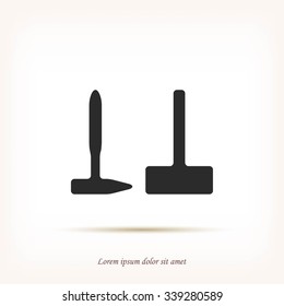 Hammer and Sledgehammer icon