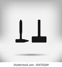 Hammer and Sledgehammer icon