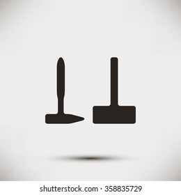 Hammer and Sledgehammer icon