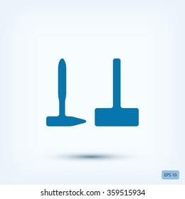 Hammer and Sledgehammer icon