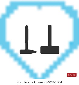 Hammer and Sledgehammer icon