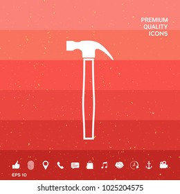 Hammer symbol icon