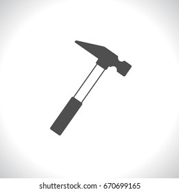 hammer symbol icon