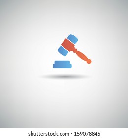 Hammer symbol,vector