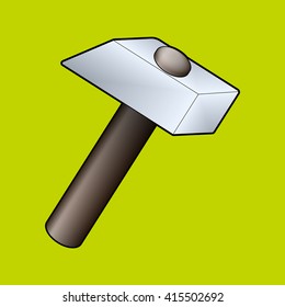 Hammer - technical illustration