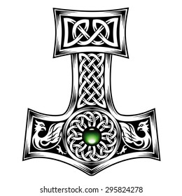 Hammer of Thor medieval Viking Symbol