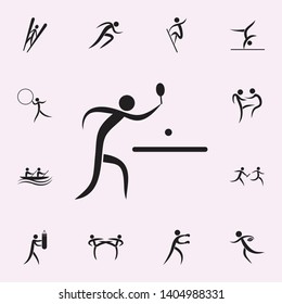 hammer throwing icon. Elements of sportsman icon. Premium quality graphic design icon. Signs and symbols collection icon for websites, web design, mobile app on white background