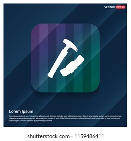 Hammer Tool Icon - Free vector icon