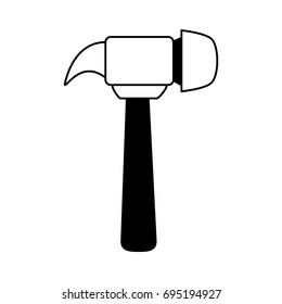 hammer tool icon image 