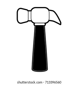 hammer tool icon image 