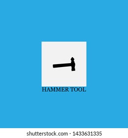 hammer tool icon sign signifier vector