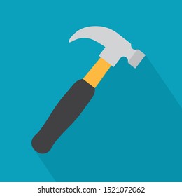 hammer tool icon- vector illustration