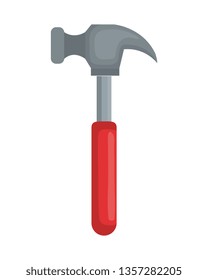 hammer tool isolated icon