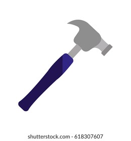 hammer tool isolated icon