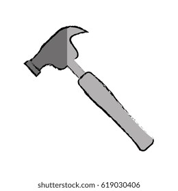 hammer tool isolated icon