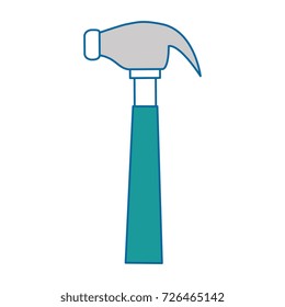 hammer tool isolated icon