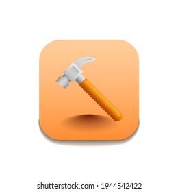 Hammer Tool Logo Vector Symbol Icon Design Style