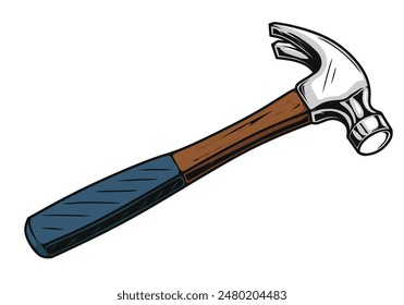 Hammer tool vector illustration design