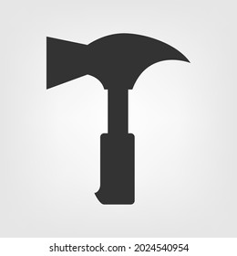 Martillo. Herramientas iconos. Herramienta de construcción. Vector