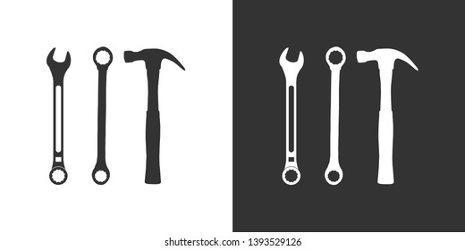 Hammer Tools Illustration Icon Vector