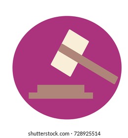 hammer for trial icon