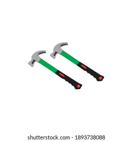 hammer vector design ilustration icon logo templat