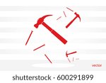 Hammer vector icon