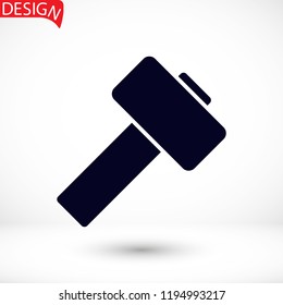 Hammer Vector icon